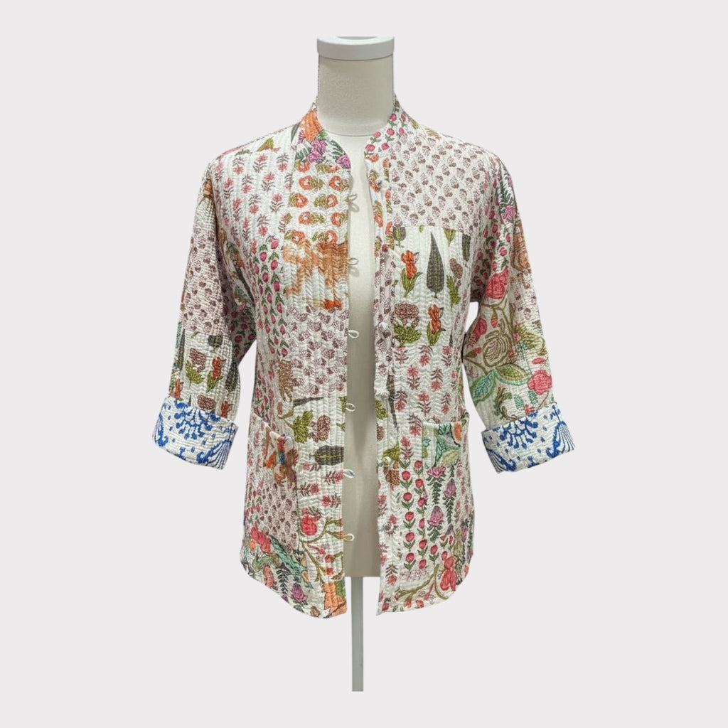 Quilted Jacket - Patchwork/Reversible