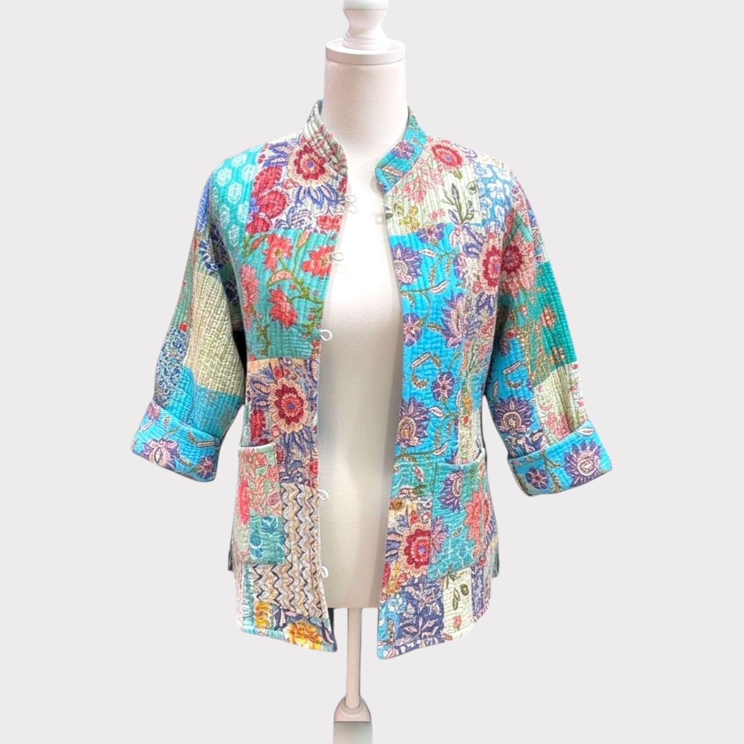 Quilted Jacket - Patchwork/Reversible