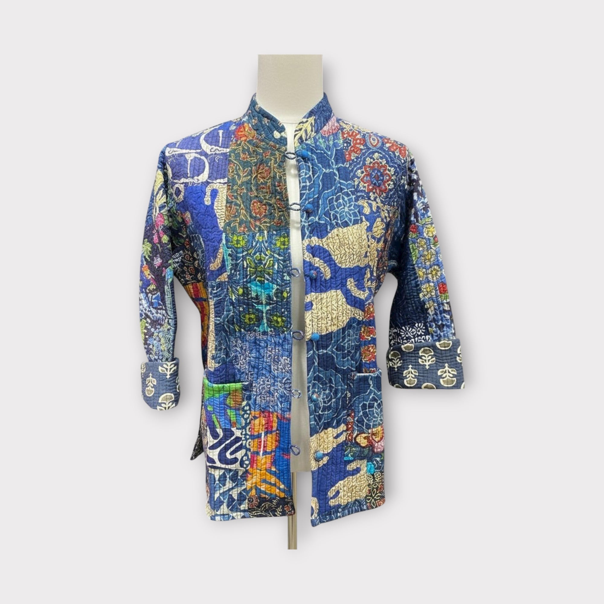 Quilted Jacket - Patchwork/Reversible