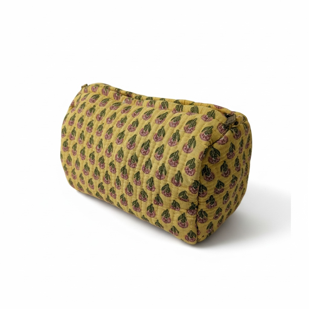 Cosmetic Pouch – One-of-a-Kind Designs (New Jaipur Batch)