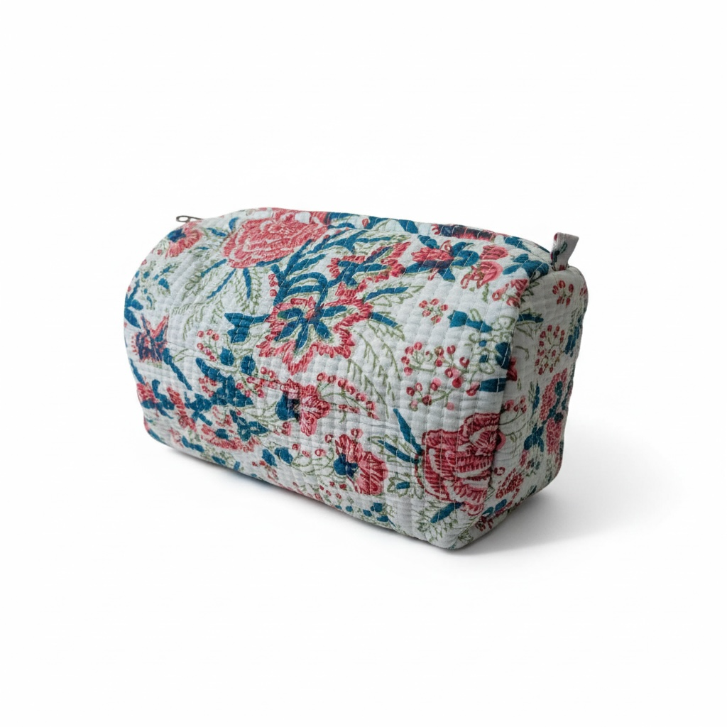 Cosmetic Pouch – One-of-a-Kind Designs (New Jaipur Batch)