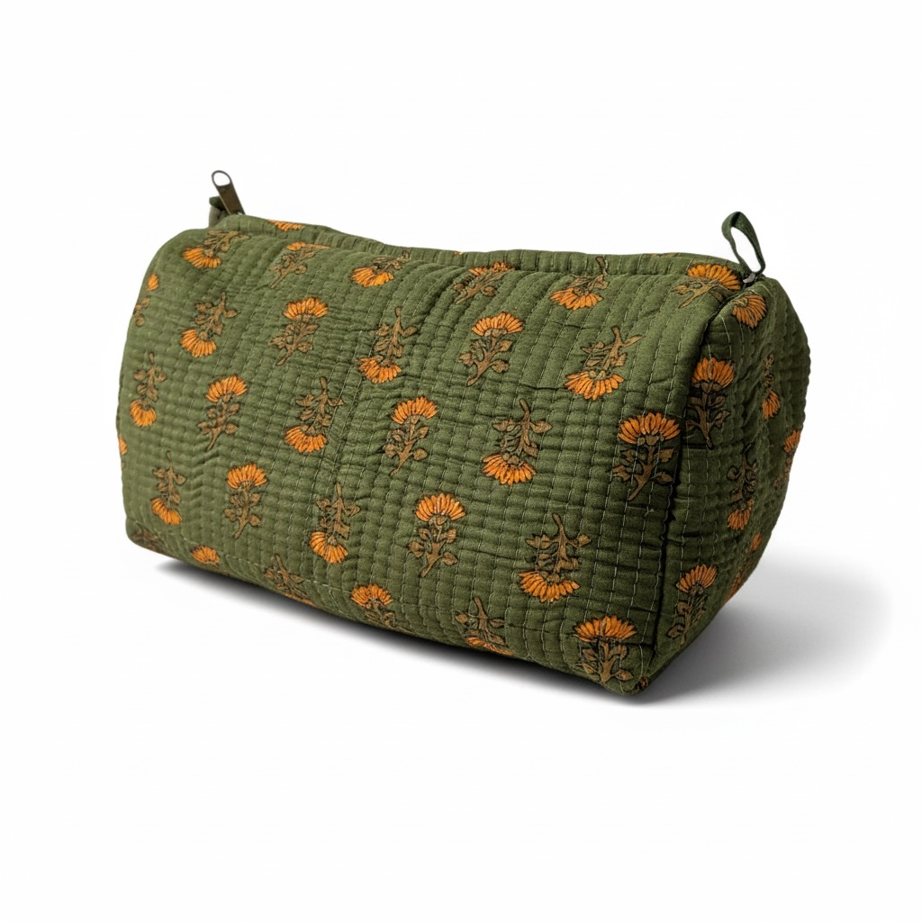 Cosmetic Pouch – One-of-a-Kind Designs (New Jaipur Batch)