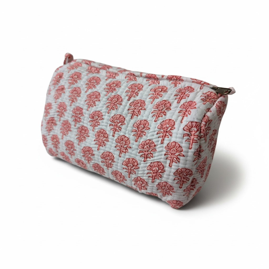 Cosmetic Pouch – One-of-a-Kind Designs (New Jaipur Batch)