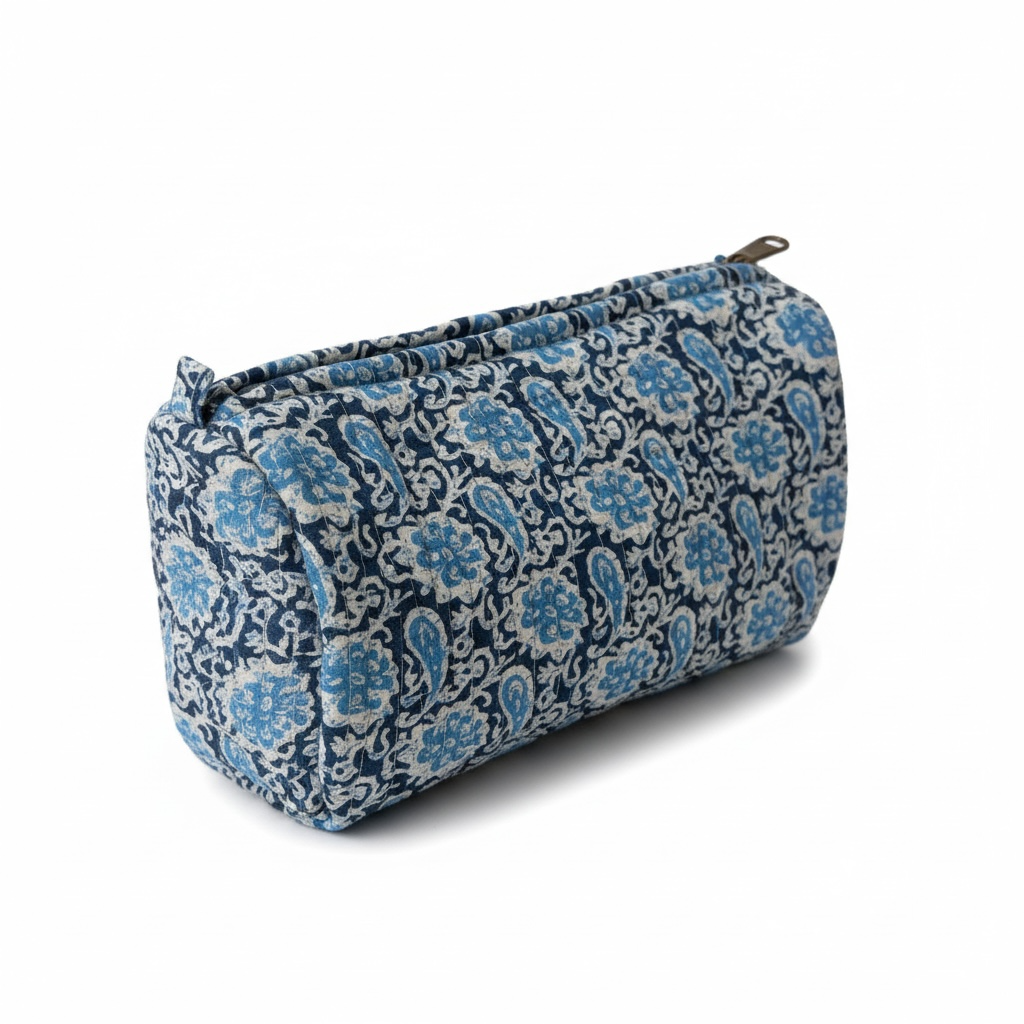 Cosmetic Pouch – One-of-a-Kind Designs (New Jaipur Batch)