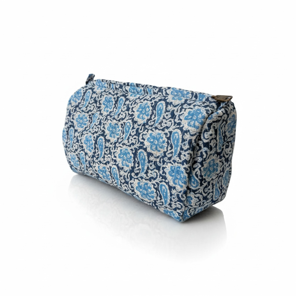 Cosmetic Pouch – One-of-a-Kind Designs (New Jaipur Batch)