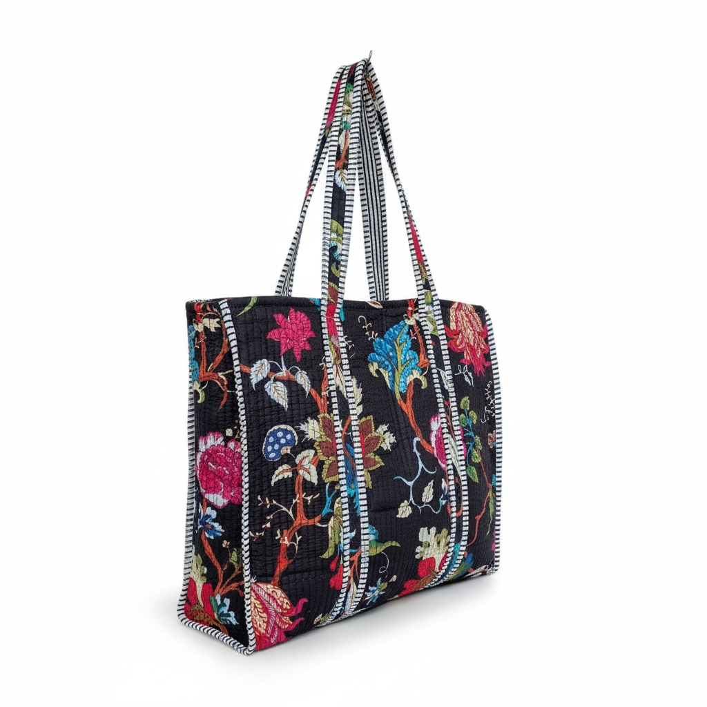 Reversible Quilted Tote - **Latest Drop**