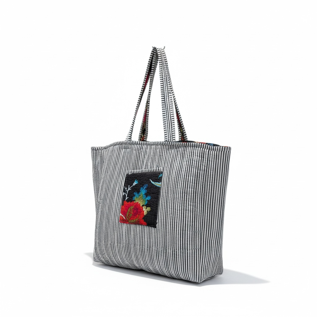 Reversible Quilted Tote - **Latest Drop**