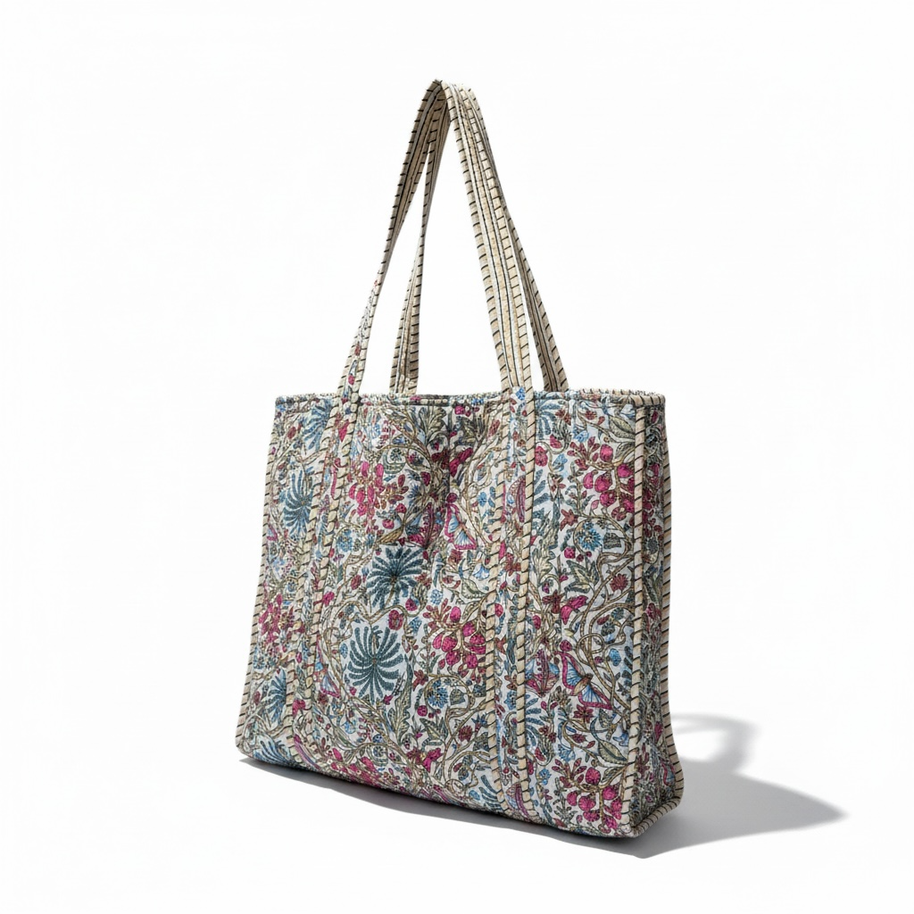 Reversible Quilted Tote - **Latest Drop**