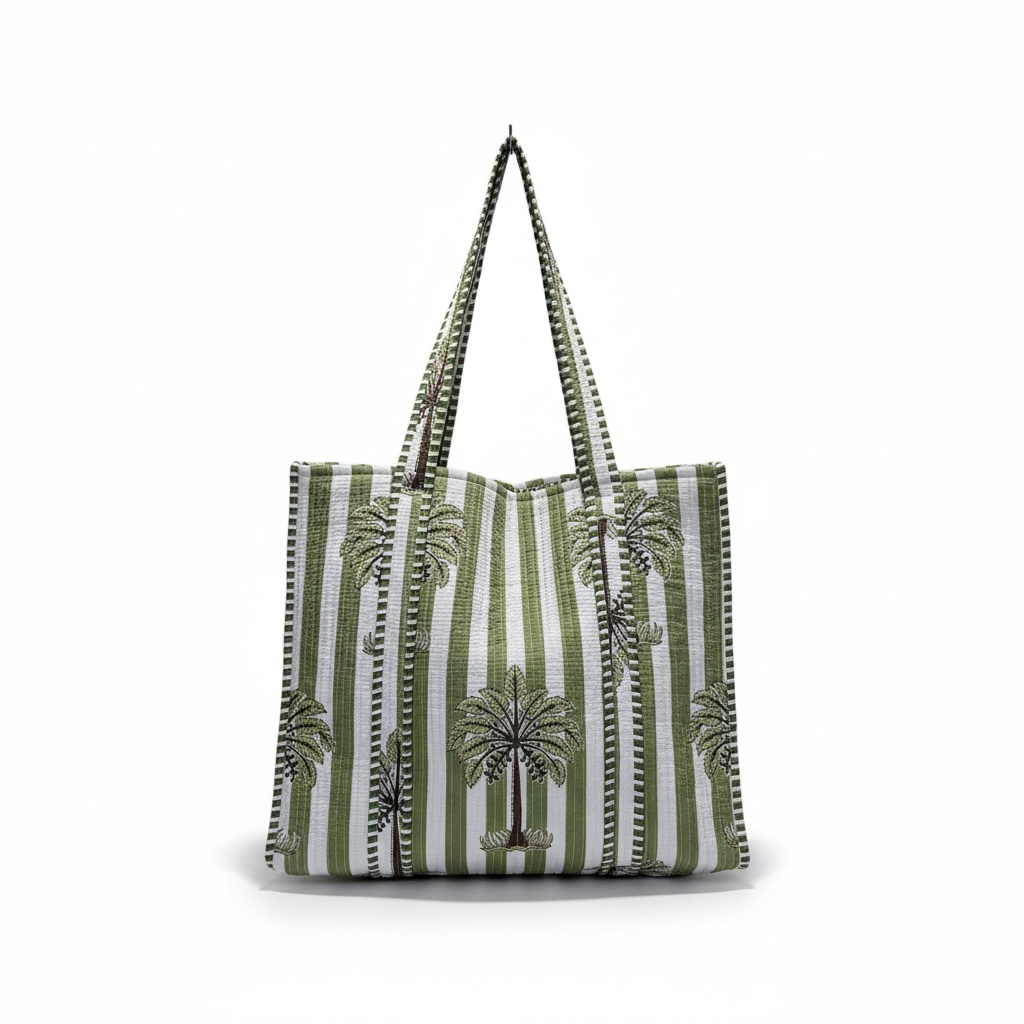 Reversible Quilted Tote - **Latest Drop**