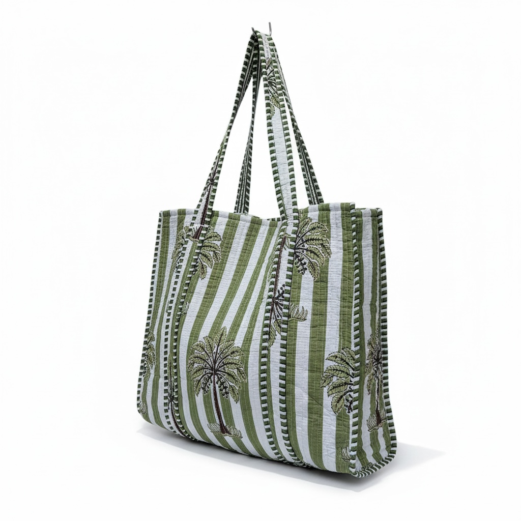 Reversible Quilted Tote - **Latest Drop**