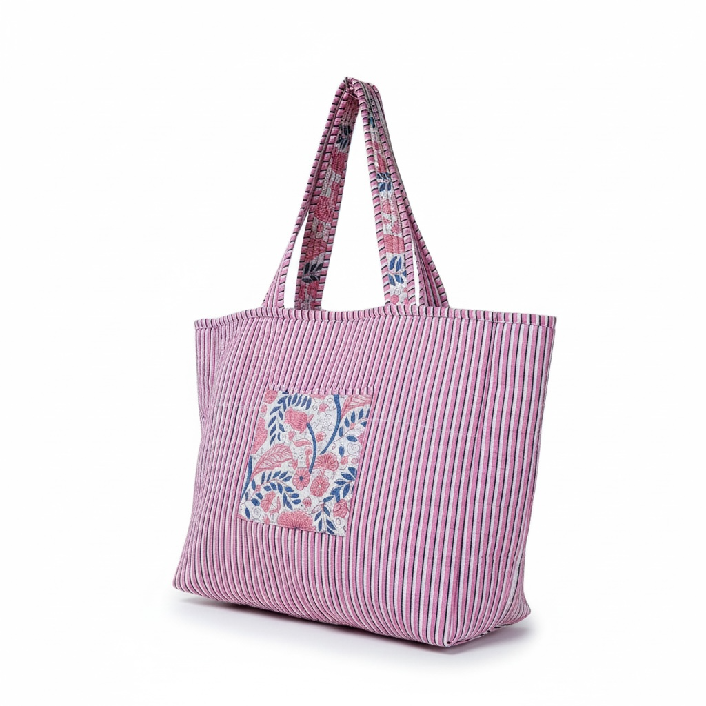 Reversible Quilted Tote - **Latest Drop**