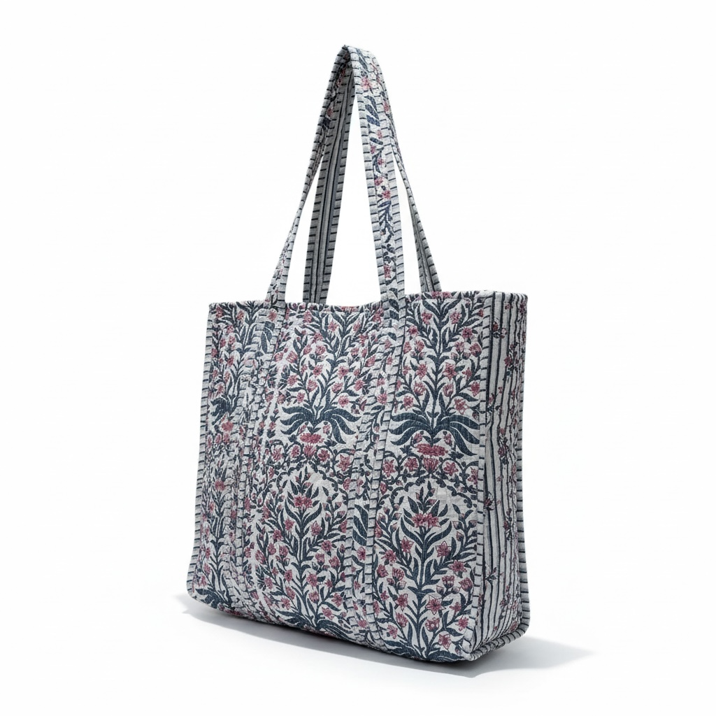 Reversible Quilted Tote - **Latest Drop**