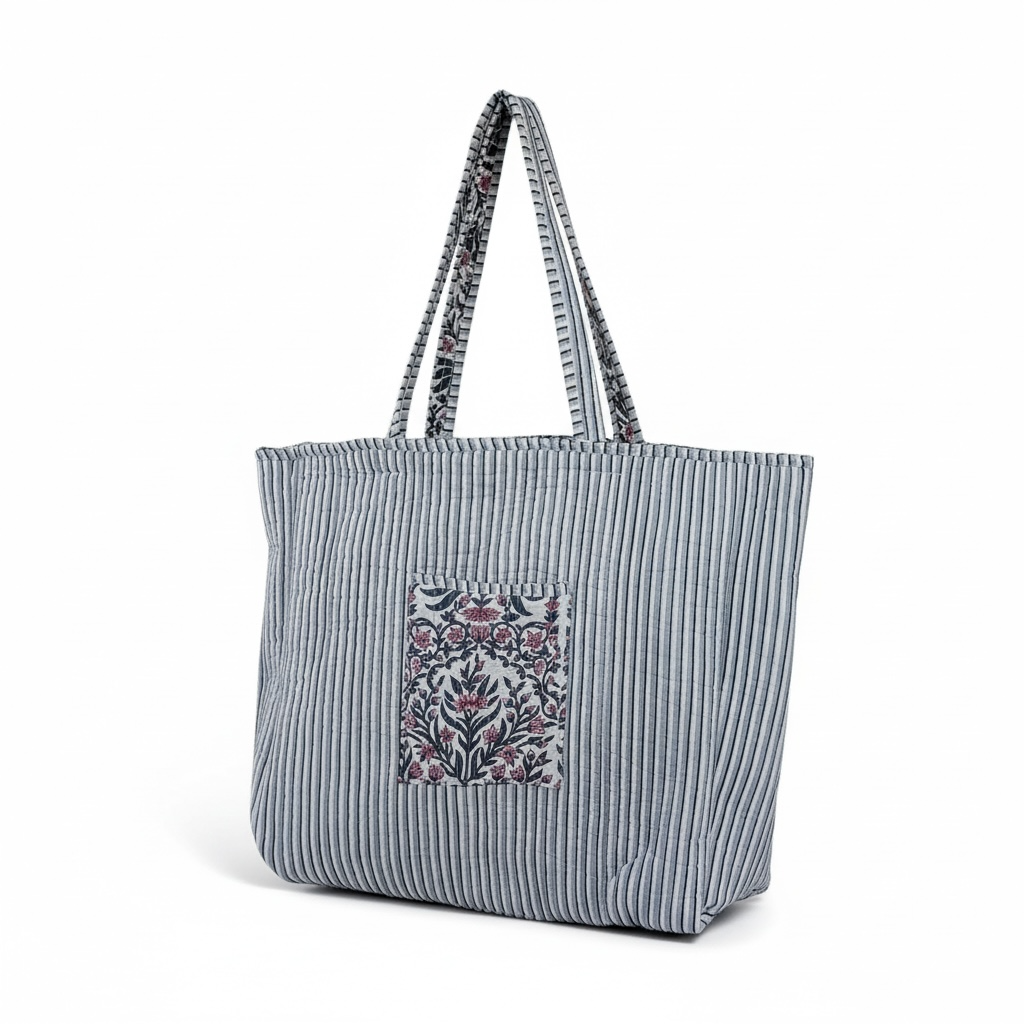 Reversible Quilted Tote - **Latest Drop**