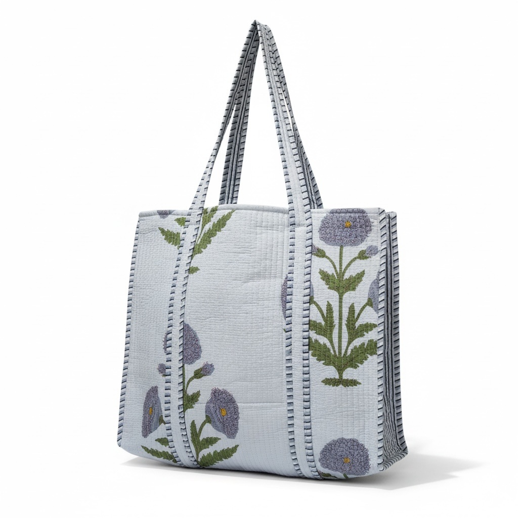 Reversible Quilted Tote - **Latest Drop**