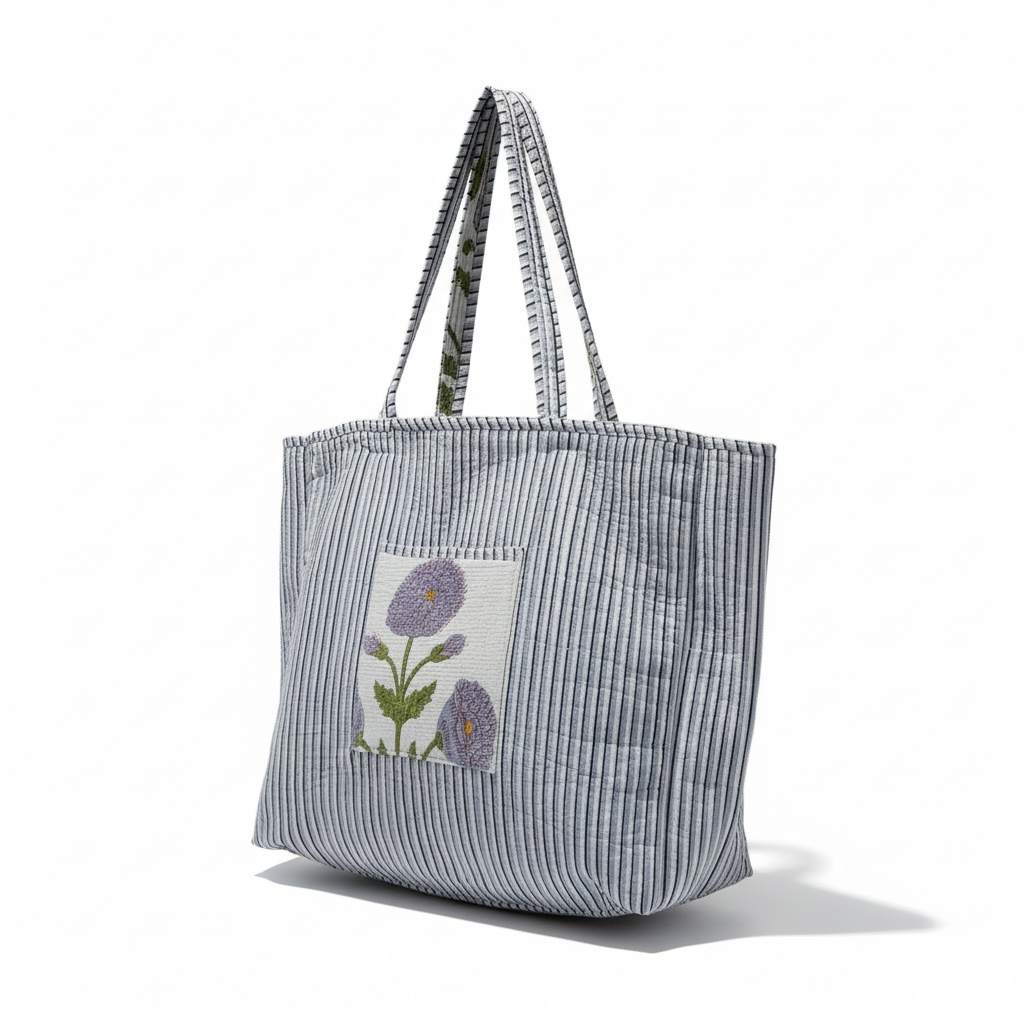 Reversible Quilted Tote - **Latest Drop**