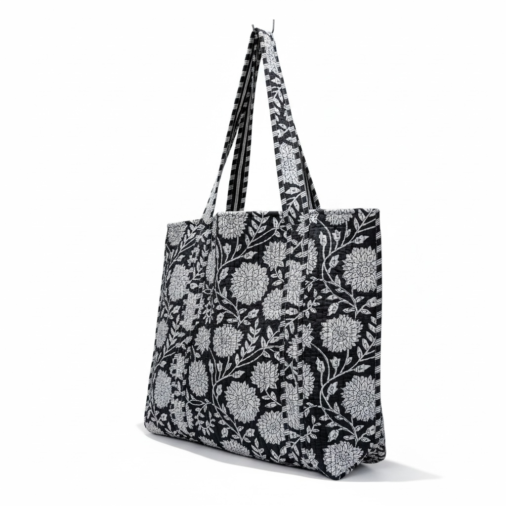 Reversible Quilted Tote - **Latest Drop**