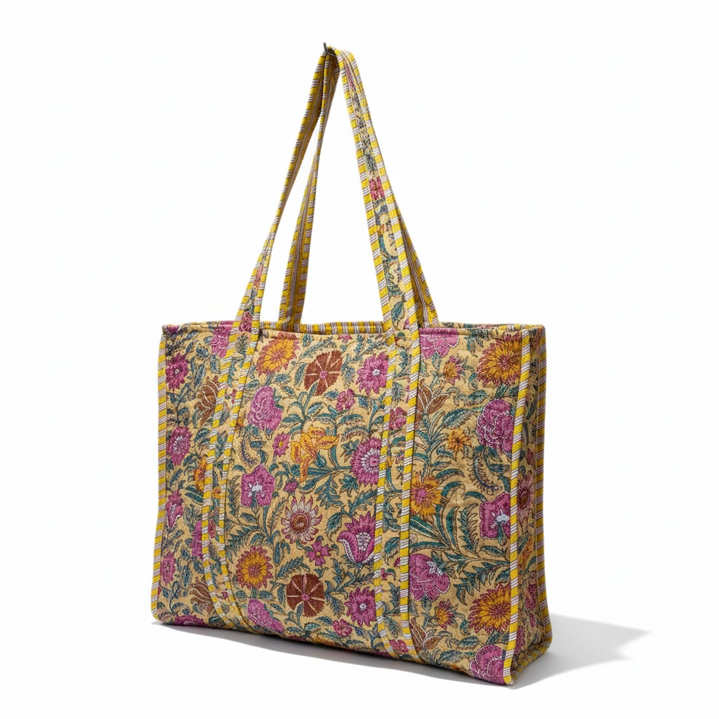 Reversible Quilted Tote - **Latest Drop**