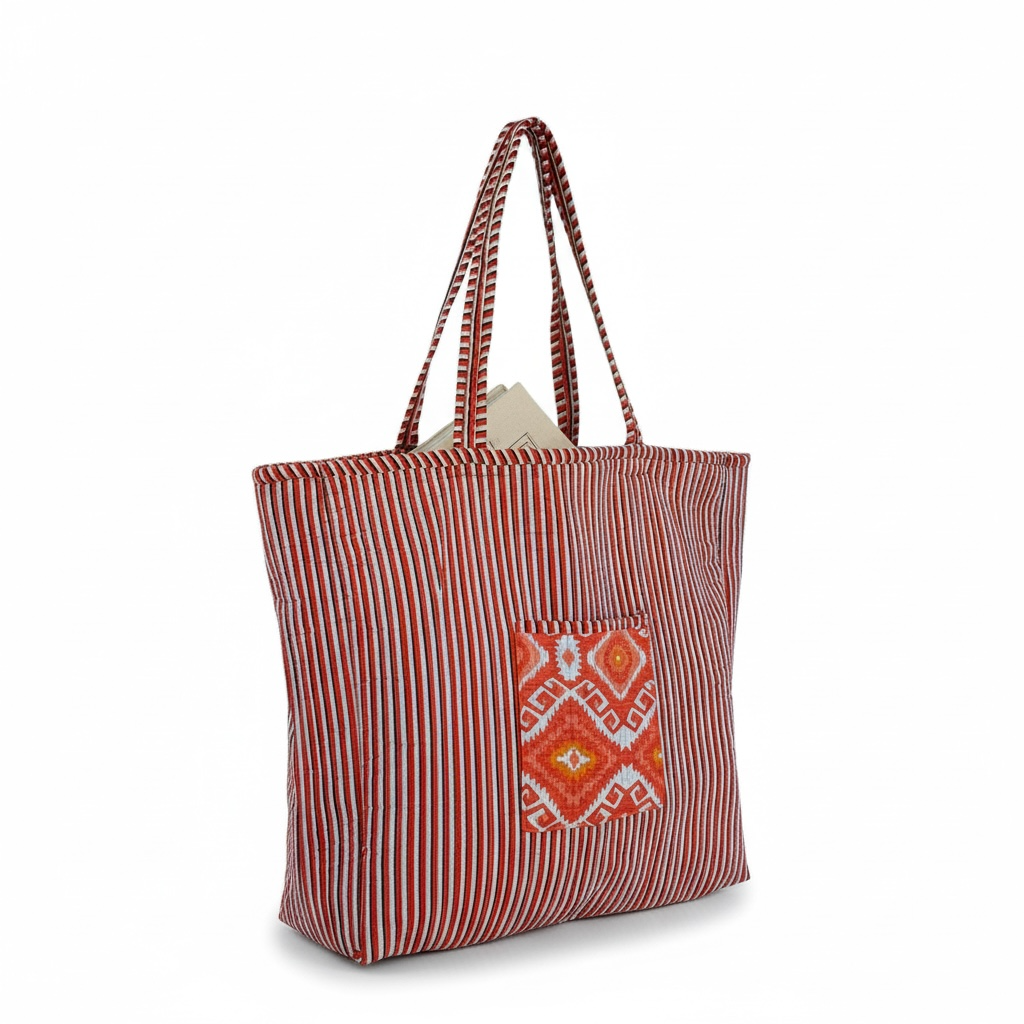 Reversible Quilted Tote - **Latest Drop**