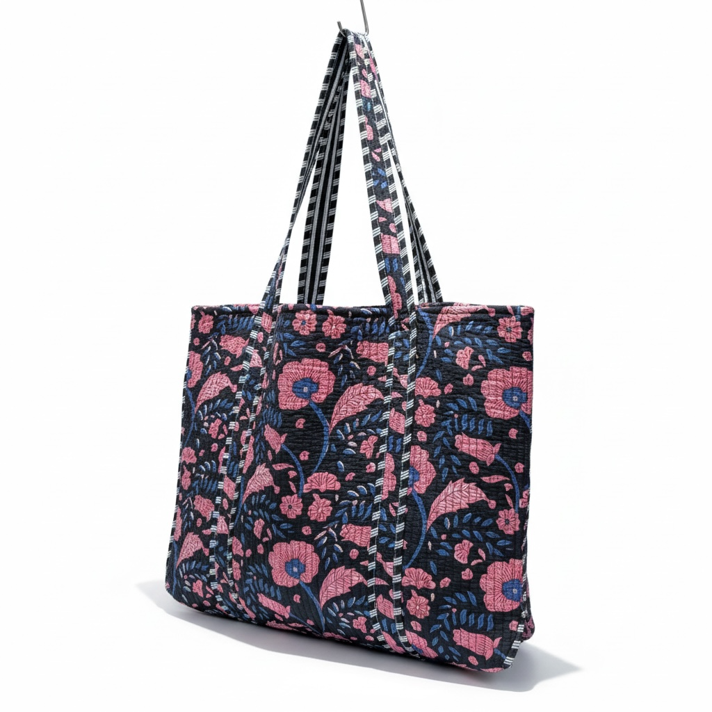 Reversible Quilted Tote - **Latest Drop**