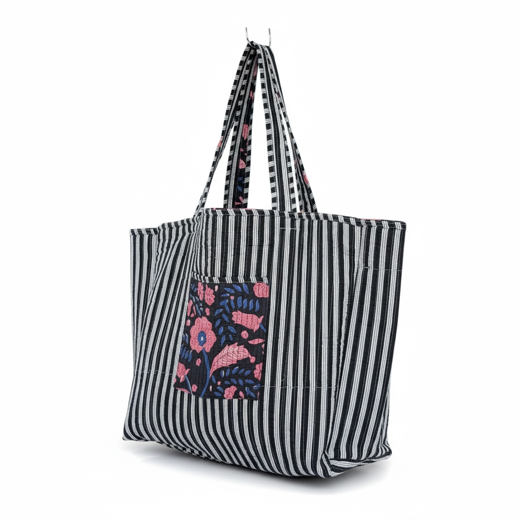 Reversible Quilted Tote - **Latest Drop**