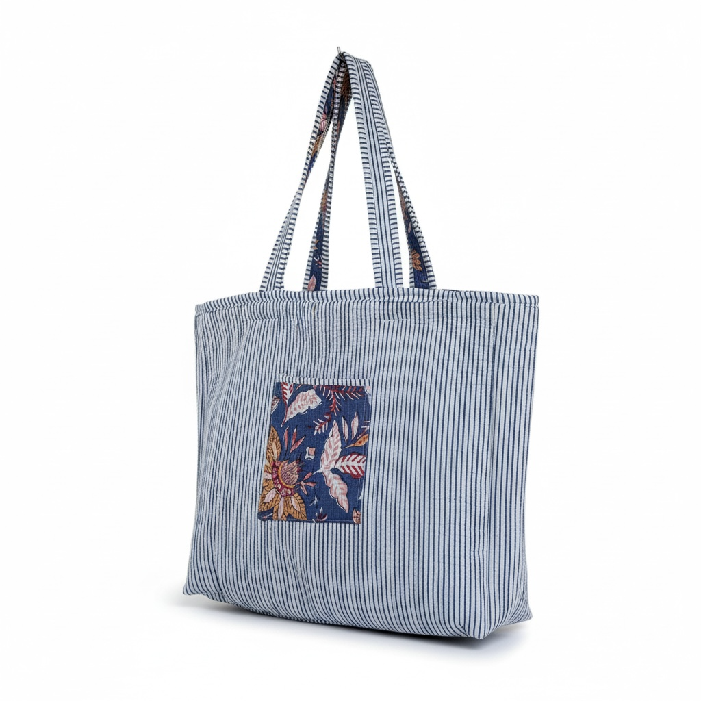 Reversible Quilted Tote - **Latest Drop**