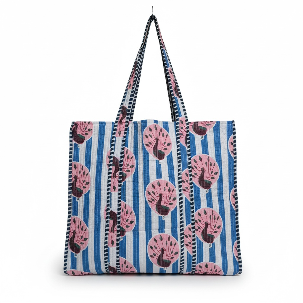 Reversible Quilted Tote - **Latest Drop**