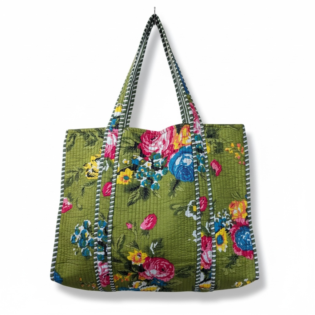 Reversible Quilted Tote - **Latest Drop**