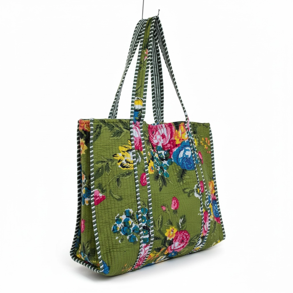 Reversible Quilted Tote - **Latest Drop**