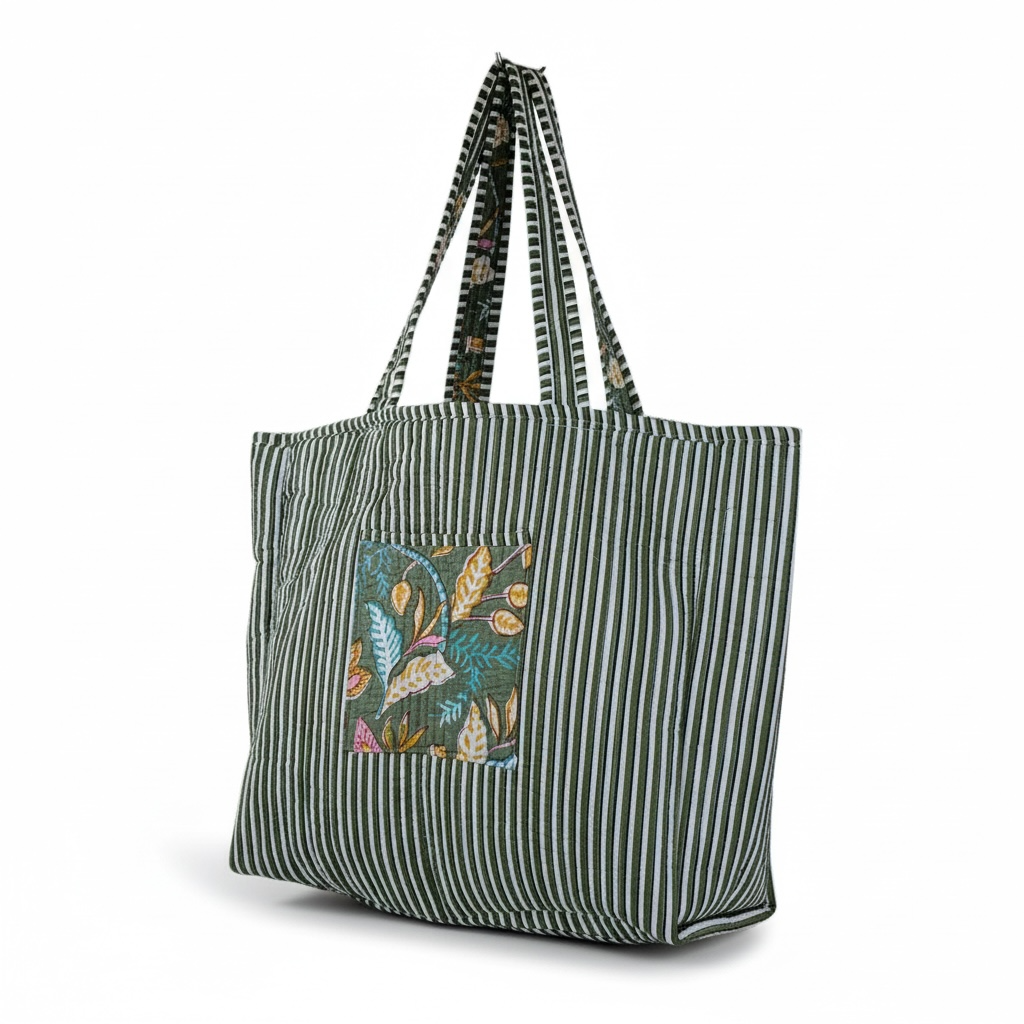 Reversible Quilted Tote - **Latest Drop**