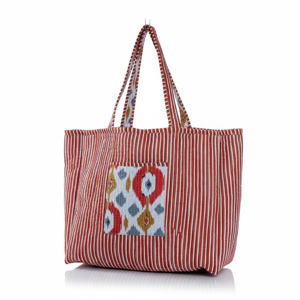 Reversible Quilted Tote - **Latest Drop**