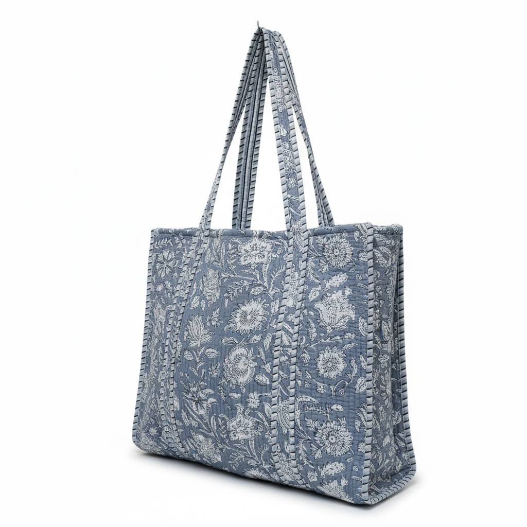 Reversible Quilted Tote - **Latest Drop**