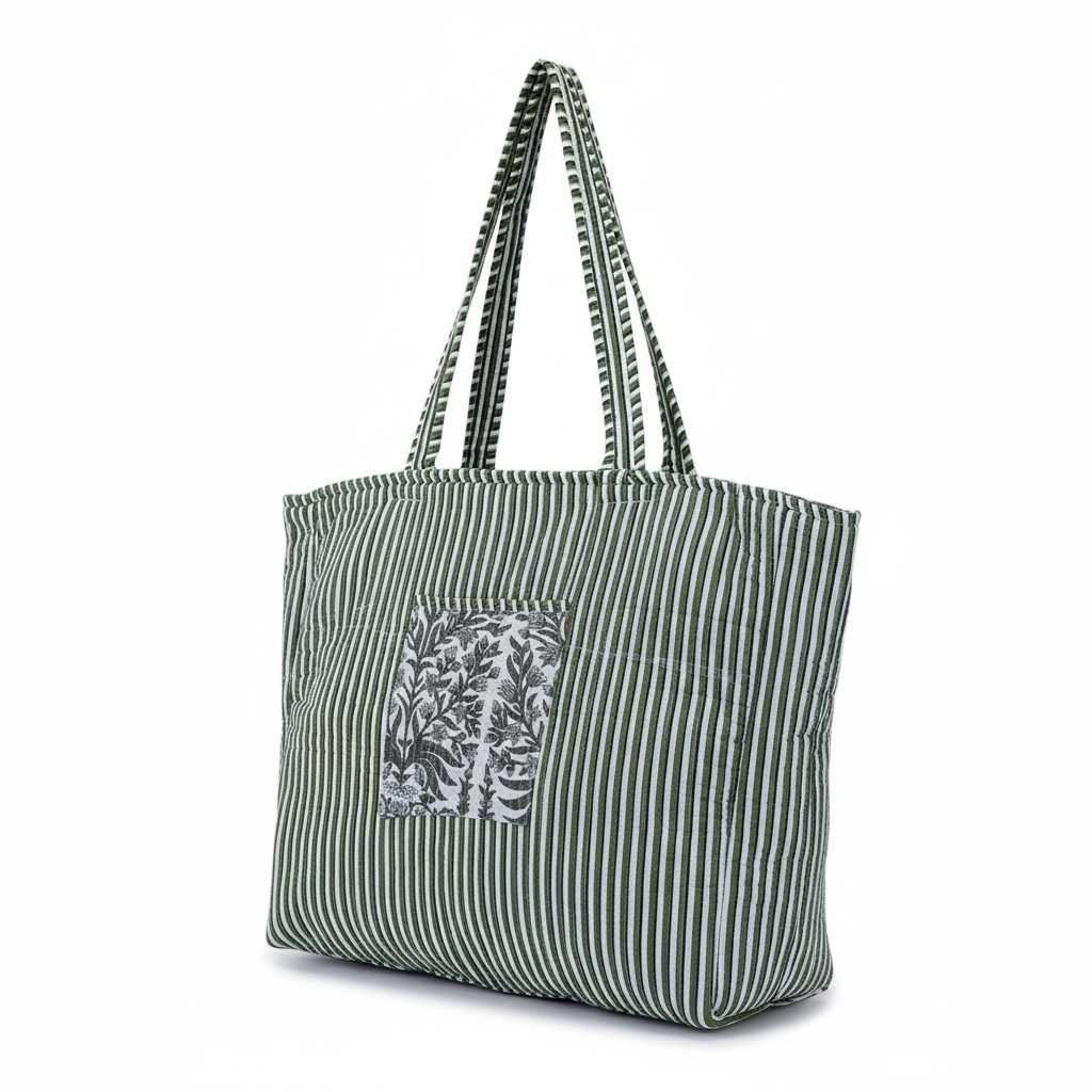 Reversible Quilted Tote - **Latest Drop**