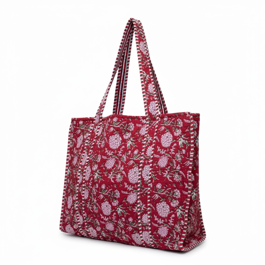 Reversible Quilted Tote - **Latest Drop**