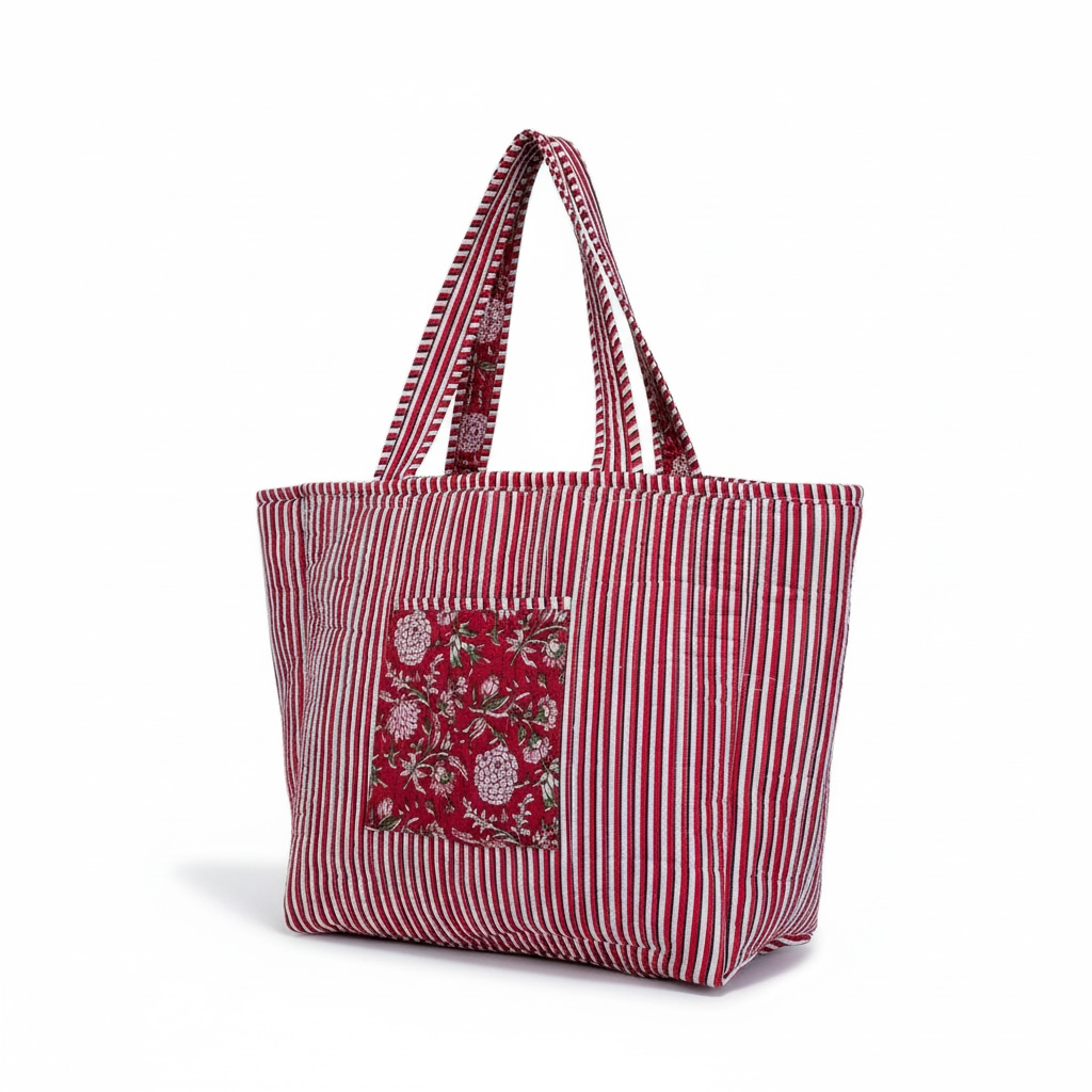 Reversible Quilted Tote - **Latest Drop**