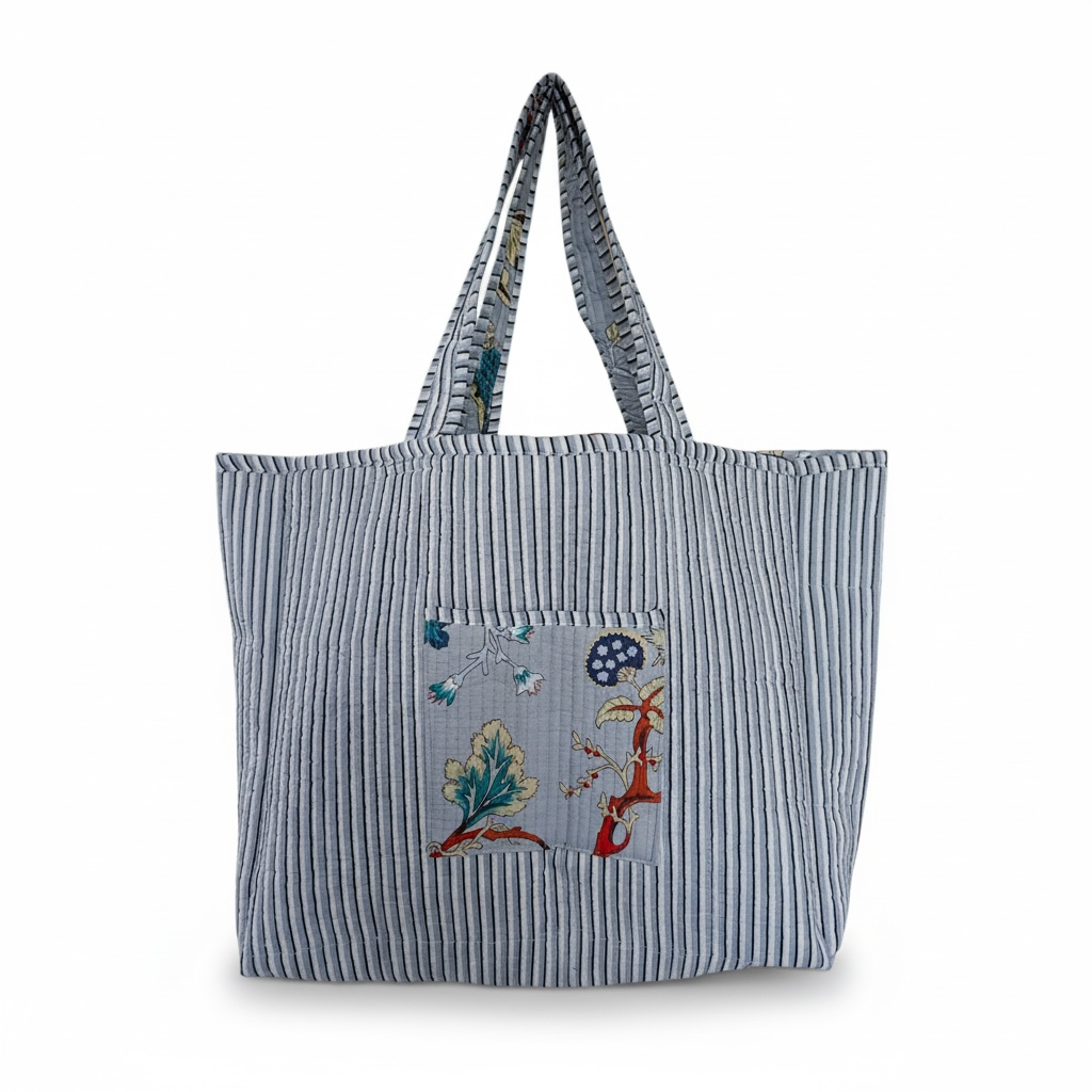 Reversible Quilted Tote - **Latest Drop**