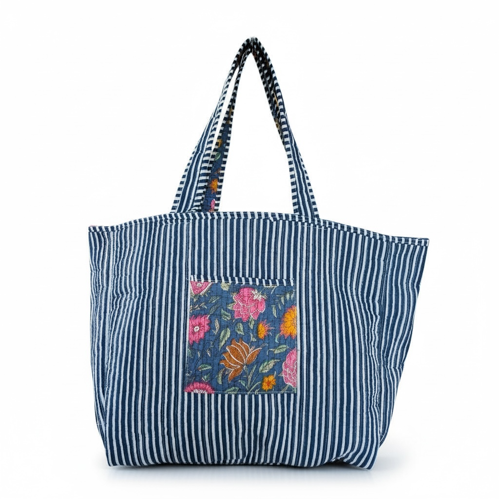 Reversible Quilted Tote - **Latest Drop**